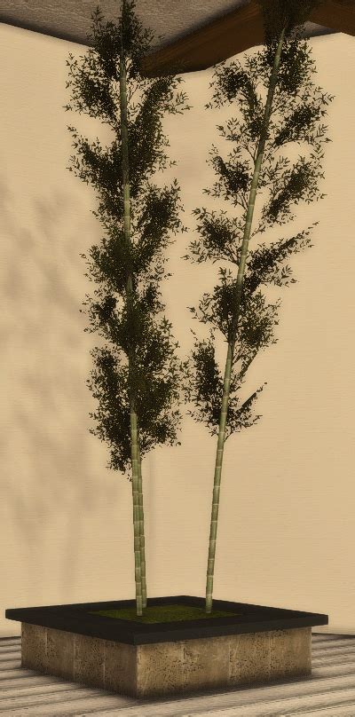 bamboo planter ffxiv